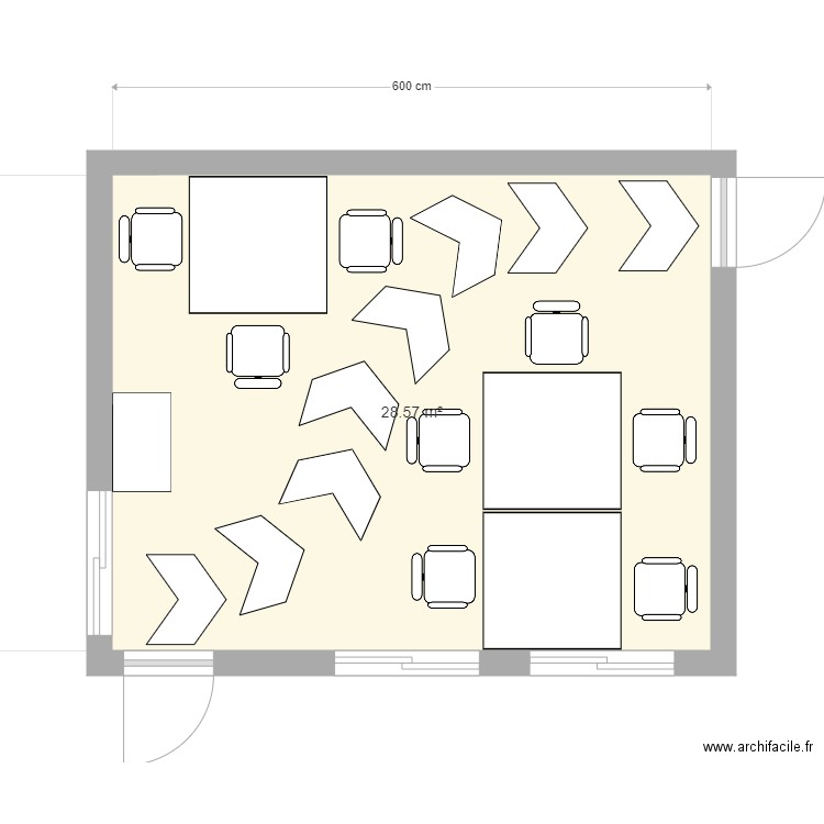 Bureau Market v5. Plan de 0 pièce et 0 m2