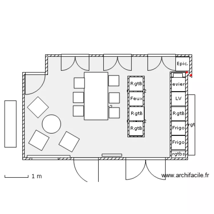v&eacute;randa4. Plan de 