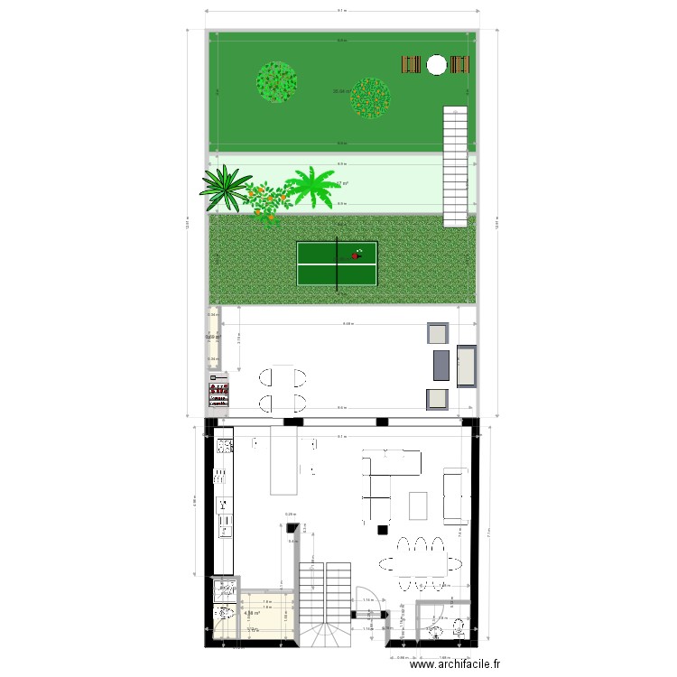 Mede Ellenville 146 piso 1 v2. Plan de 0 pièce et 0 m2