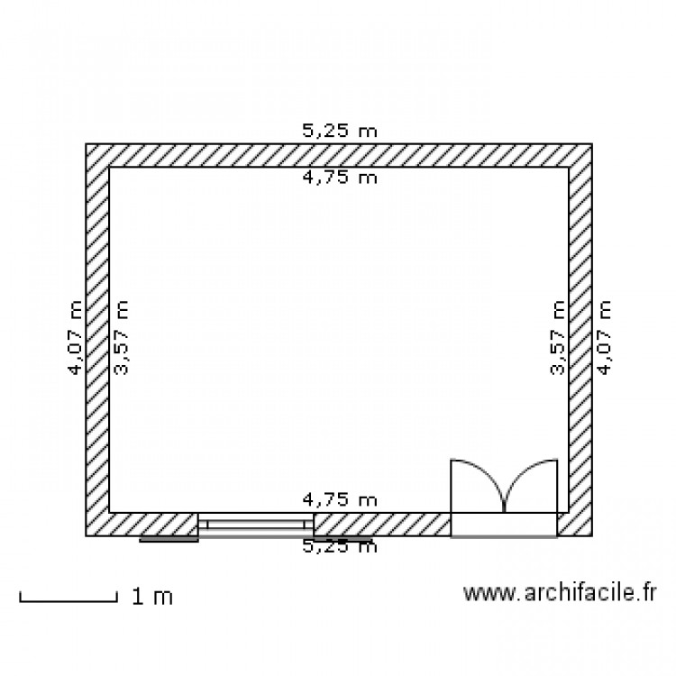 Abrisdejardin. Plan de 0 pièce et 0 m2