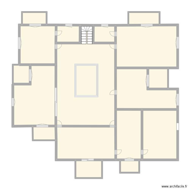 villa galieni etage. Plan de 0 pièce et 0 m2