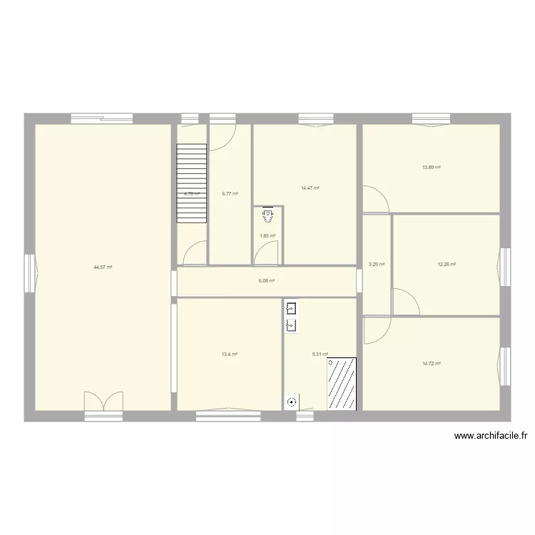 maison tonneteau. Plan de maison tonneteau. Plan de