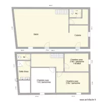 Plan du g&icirc;te 1297