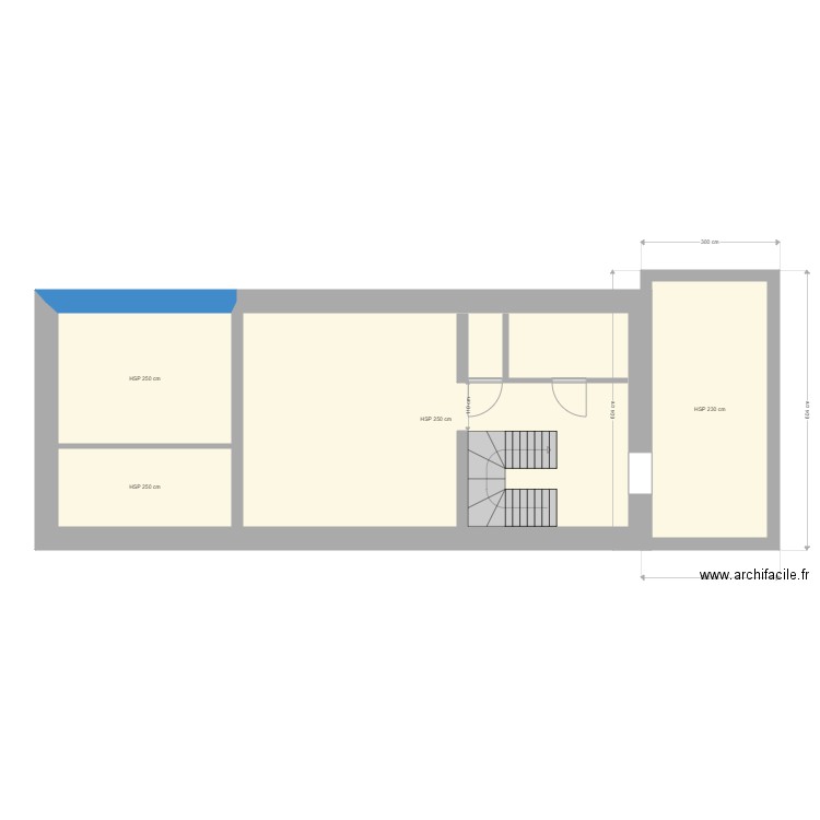 Beaulon v01. Plan de 4 pièces et 69 m2