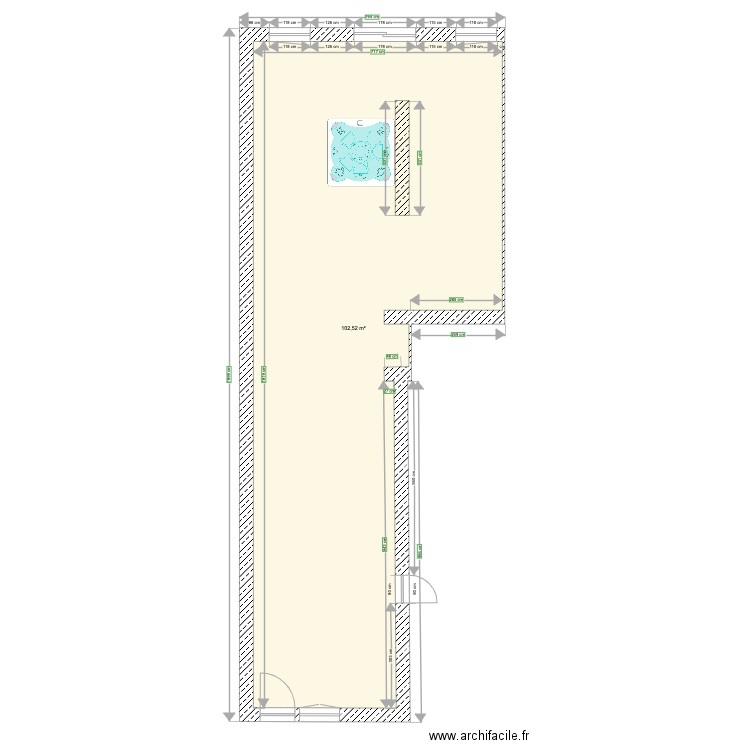 ammenagement spa. Plan de 0 pièce et 0 m2