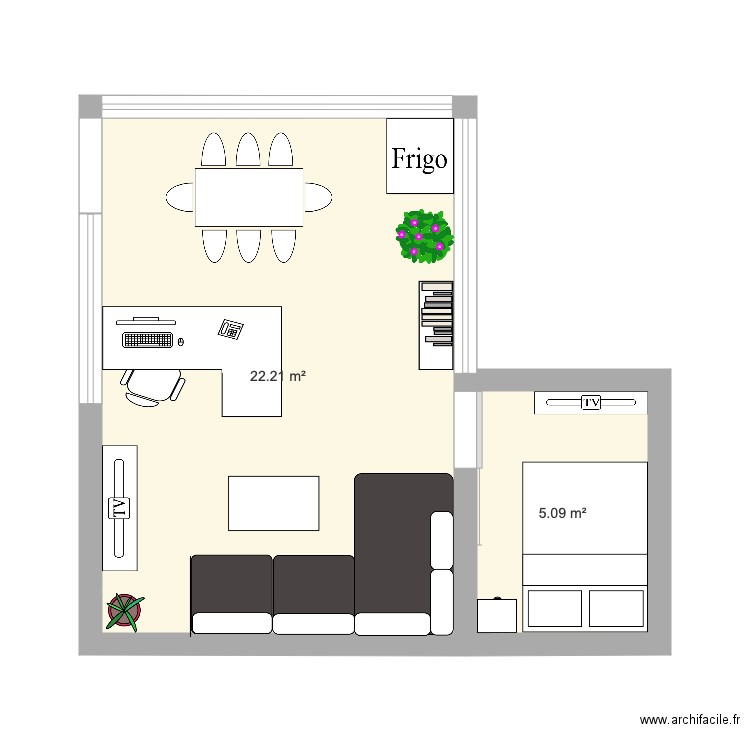 BUREAU sev. Plan de 0 pièce et 0 m2