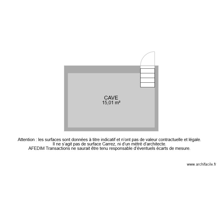 BI 6858 CAVE. Plan de 0 pièce et 0 m2