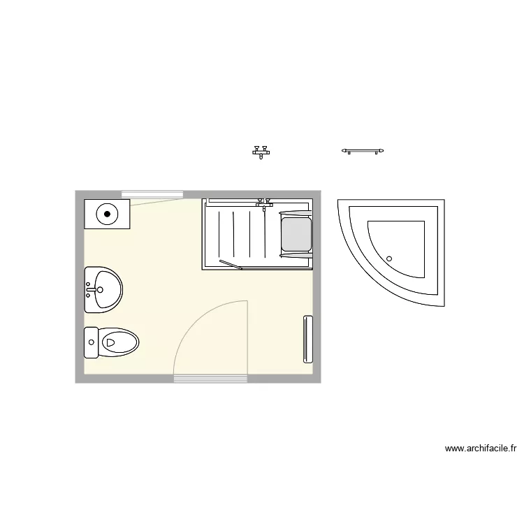 LAURENT Anne Marie. Plan de 