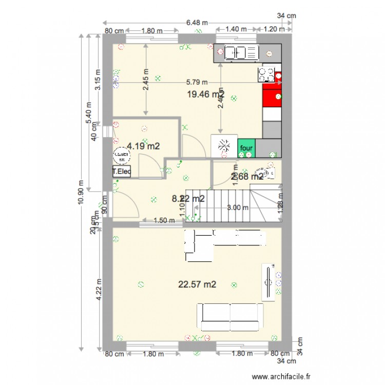 Oznur FILAIRE RDCH 100915. Plan de 0 pièce et 0 m2