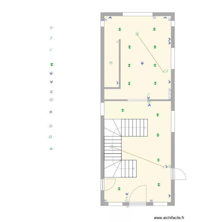 elec cuisine. Plan de 