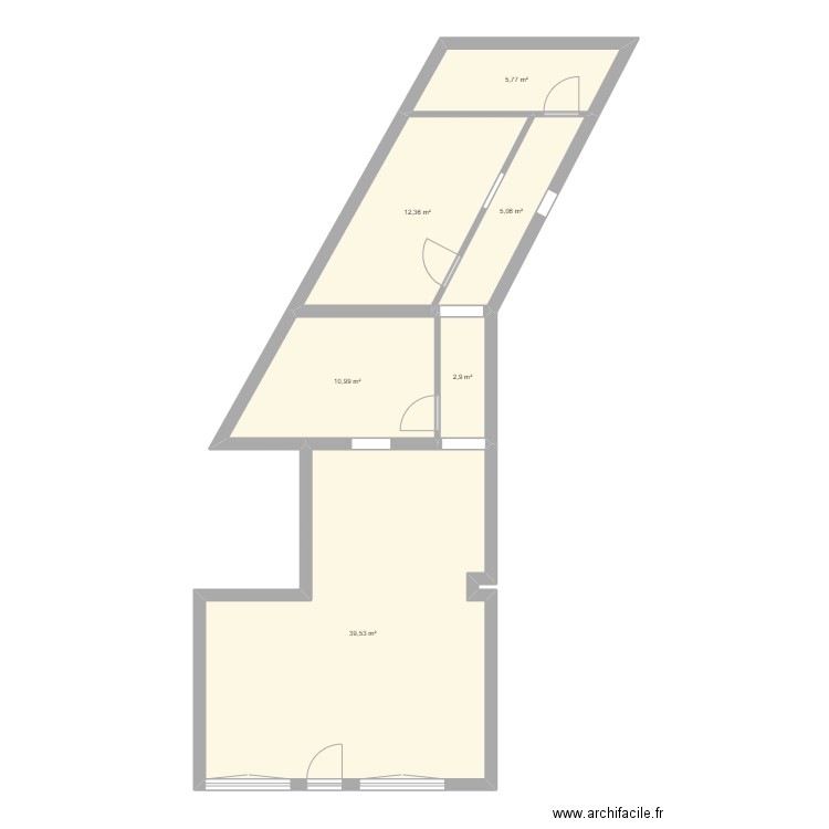 33B SALLE DE BAIN FOND. Plan de 0 pièce et 0 m2