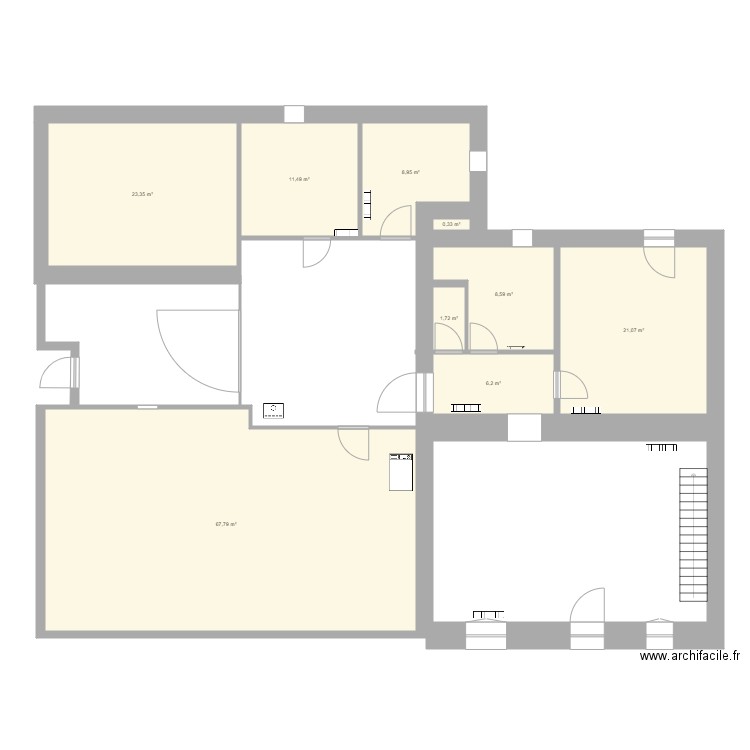 ixaux 2. Plan de 0 pièce et 0 m2