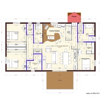 Plan de maison Finau et Tito F4 reactualisé 1