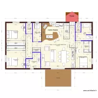 Plan de maison Finau et Tito F4 reactualis&eacute; 1