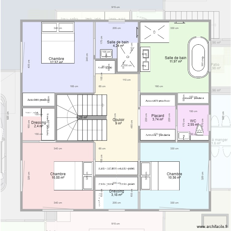 Définitif résidence principale Pizançon. Plan de 0 pièce et 0 m2