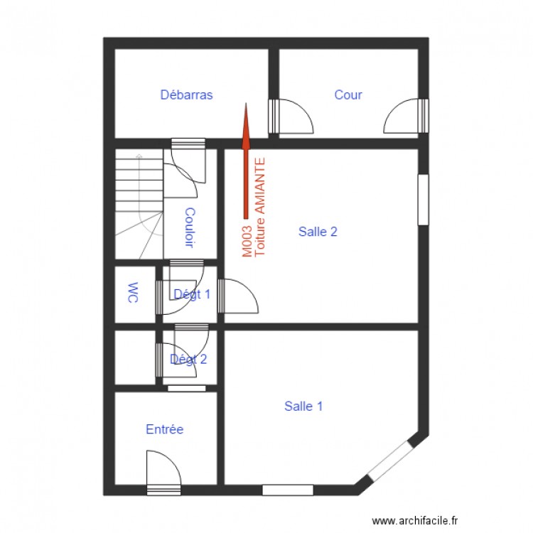 LEGRAND RDC. Plan de 0 pièce et 0 m2