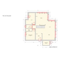 Plan maison murs