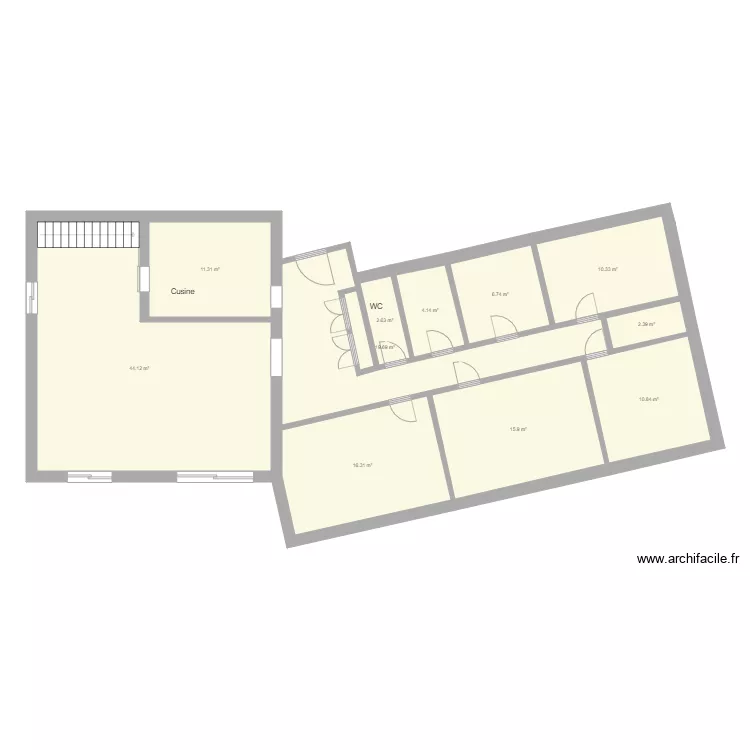 plan RDC peyriere. Plan de 