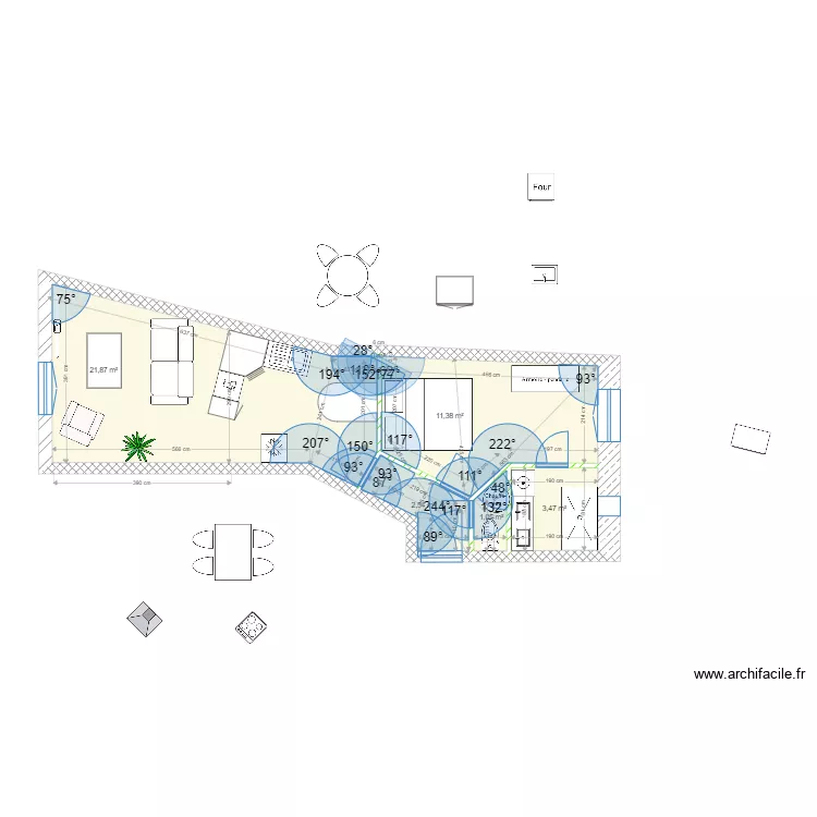 DAlembert Chambre et SDB v05. Plan de 