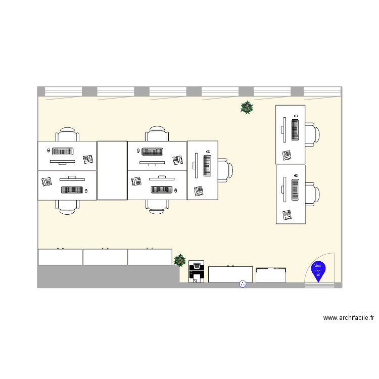 Bureau Ctrl. Plan de 0 pièce et 0 m2