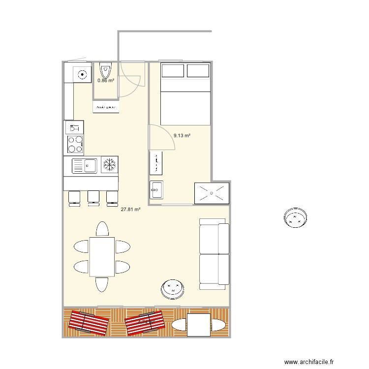 Heol Réel T2 V1. Plan de 0 pièce et 0 m2