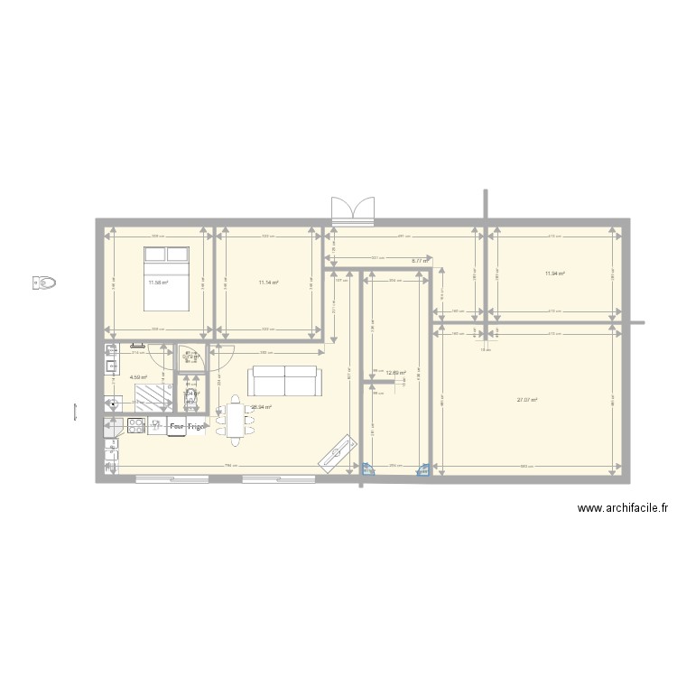 HANGAR HERPIN 1 ETAGE. Plan de 0 pièce et 0 m2