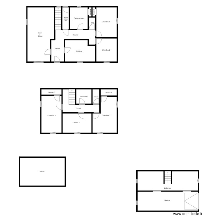 LEPAGE la nouaye. Plan de 0 pièce et 0 m2