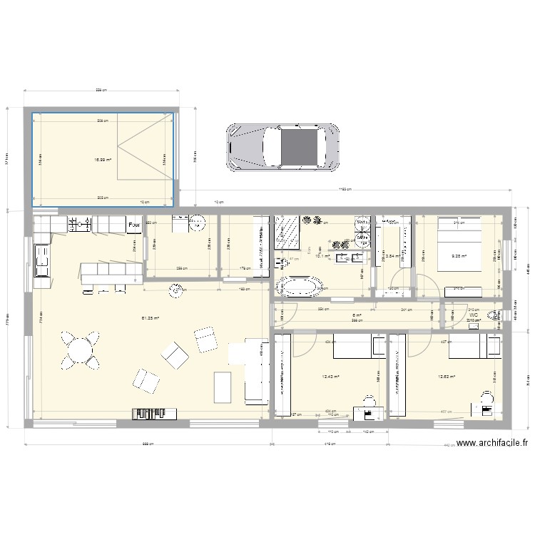 PCvariante2. Plan de 0 pièce et 0 m2