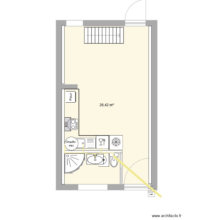 titinehouse évac. Plan de 0 pièce et 0 m2