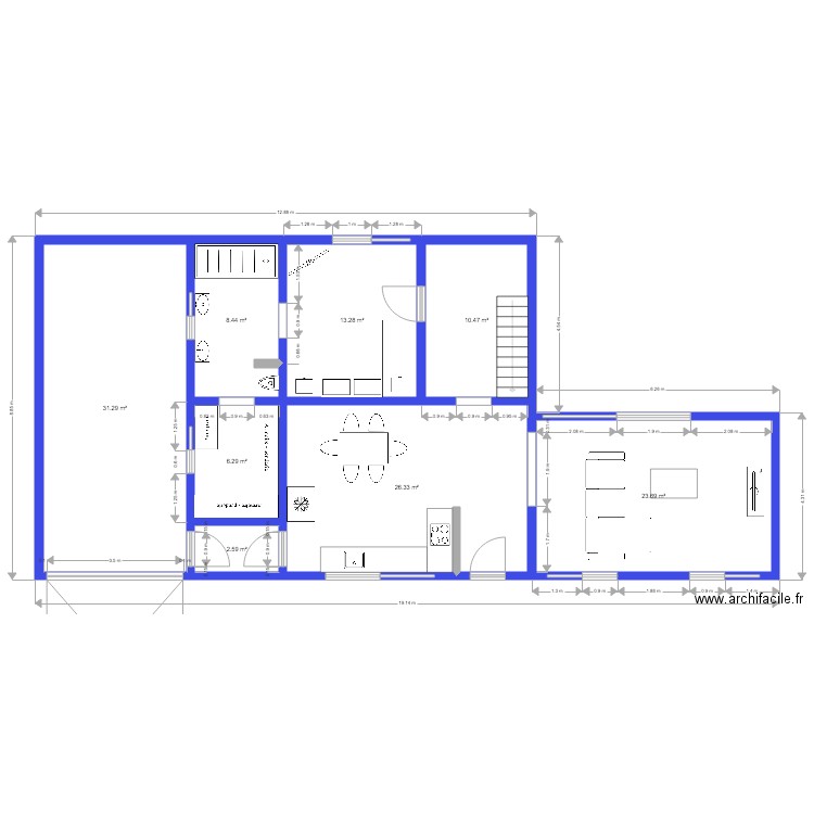 pissos. Plan de 0 pièce et 0 m2