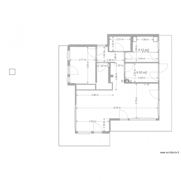 Nendaz relevé cuisine. Plan de 0 pièce et 0 m2
