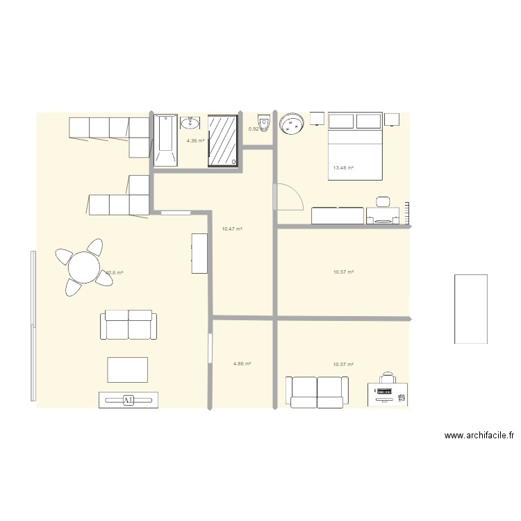 BOTANIQUE. Plan de 0 pièce et 0 m2