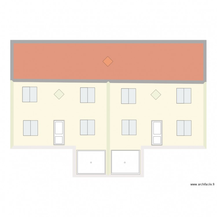 FACADE ST CH. Plan de 0 pièce et 0 m2