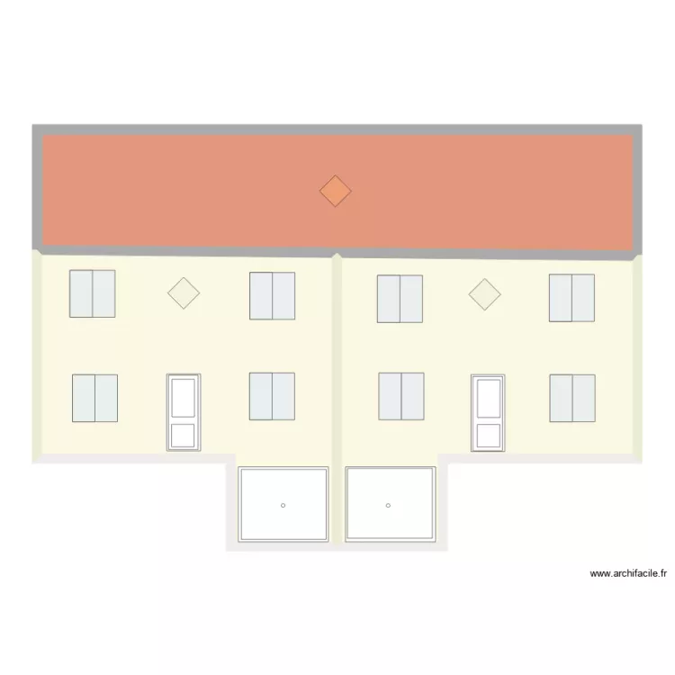 FACADE ST CH. Plan de 
