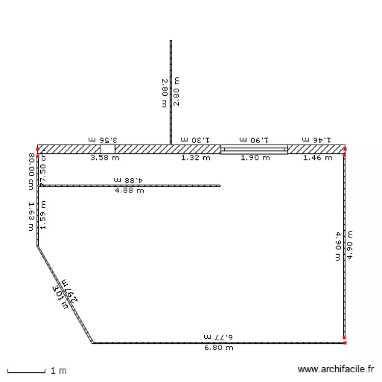 jardin chambon. Plan de 