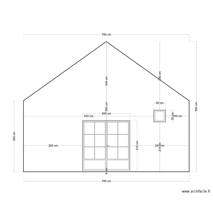 Façade océan. Plan de 0 pièce et 0 m2