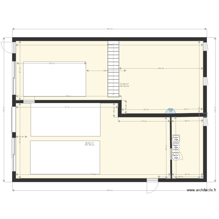 giettaz. Plan de 12 pièces et 387 m2