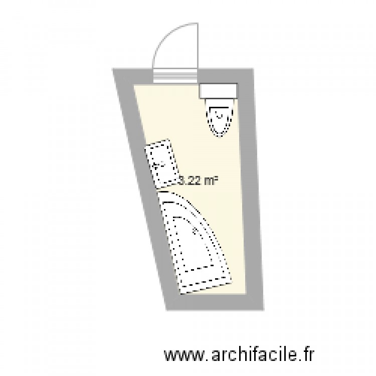 SDB. Plan de 0 pièce et 0 m2