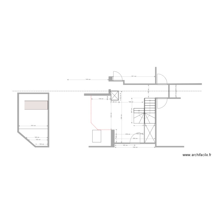 Mezzanine le 28 decembre 2021. Plan de 0 pièce et 0 m2