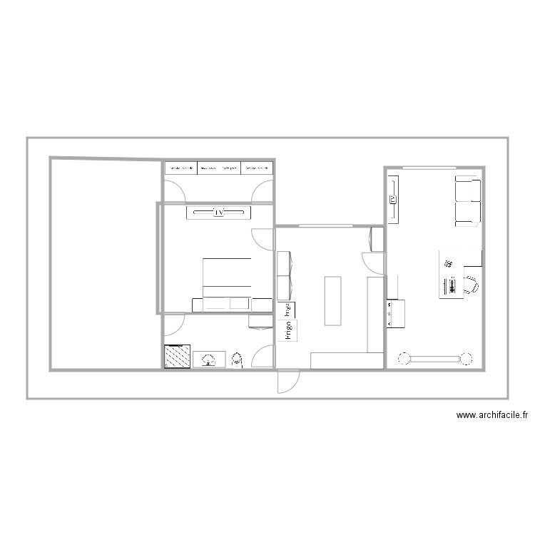 TERRAIN RATE 03. Plan de 0 pièce et 0 m2