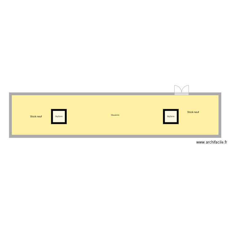 Roanne Tronçonneuses Mezzanine. Plan de 0 pièce et 0 m2
