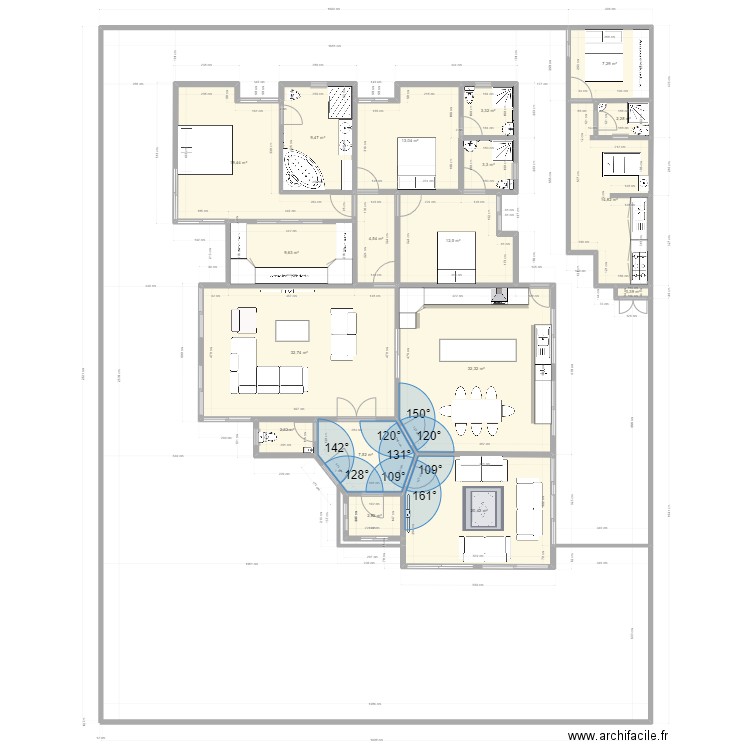 PLAN FALLAH. Plan de 0 pièce et 0 m2