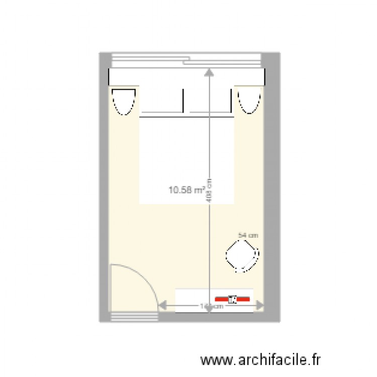 CHAMBRE MAITRES. Plan de 0 pièce et 0 m2