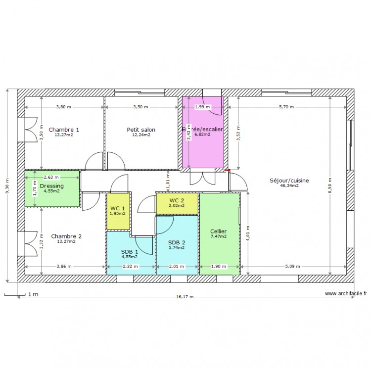 FLORIOT 2 RDC. Plan de 0 pièce et 0 m2