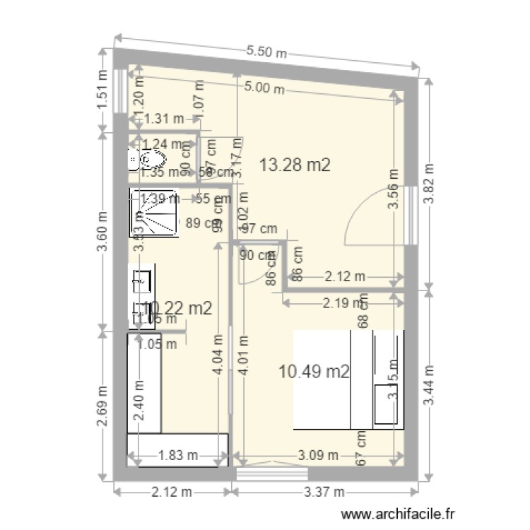 annexe veranne 3. Plan de 0 pièce et 0 m2