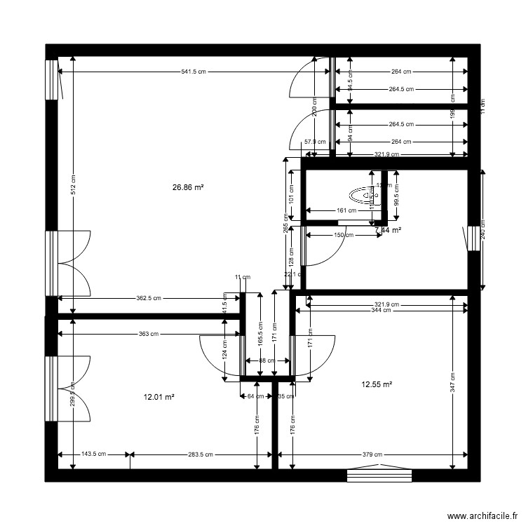 plan falaschi. Plan de 0 pièce et 0 m2