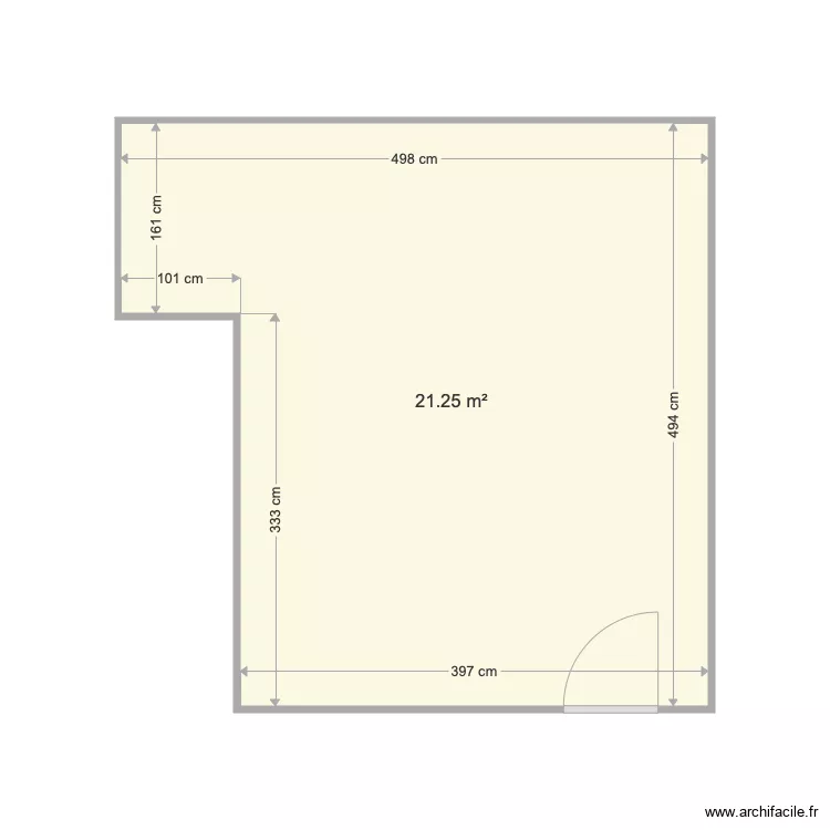 appartement Sylvie. Plan de 