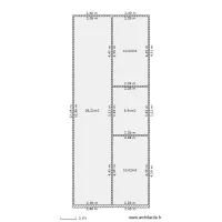2 Conteneurs coll&eacute;s 40" 56.45 m2 isol&eacute; ch