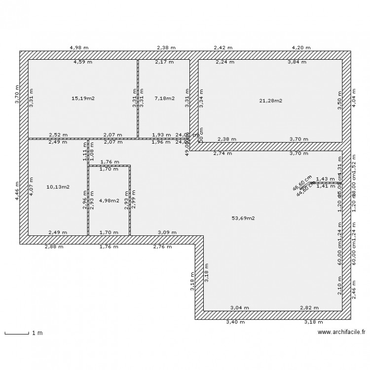 Plan. Plan de 0 pièce et 0 m2