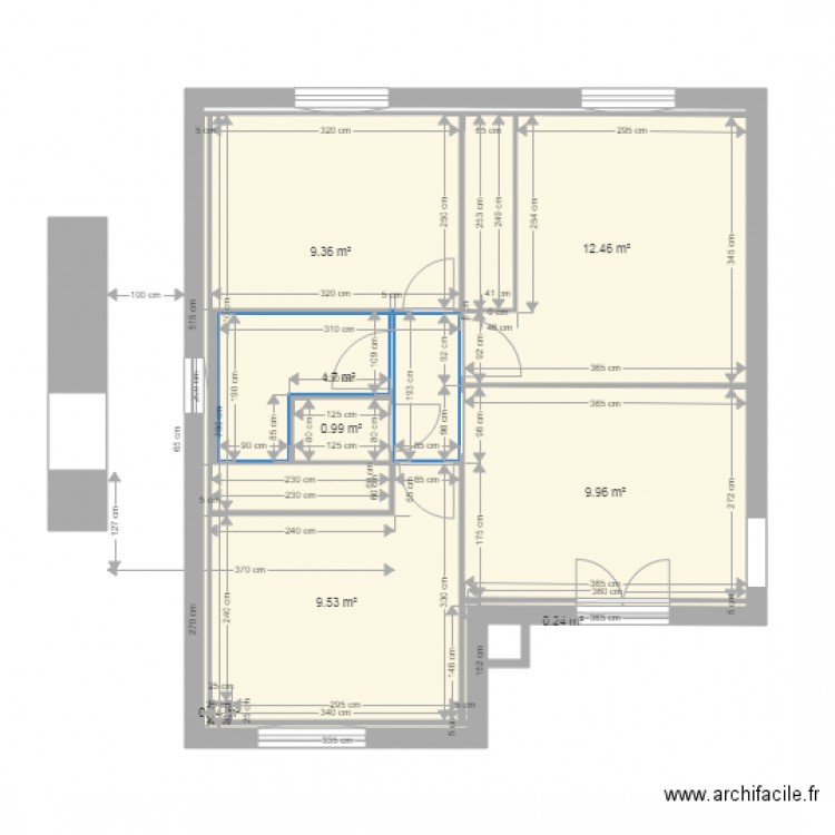 Valla EDL. Plan de 0 pièce et 0 m2